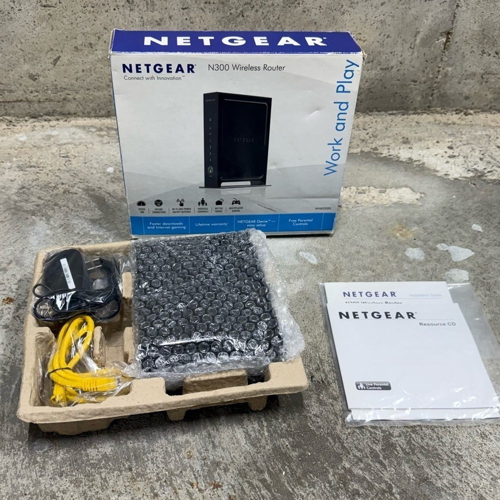 Netgear WNR2000 v3 Wireless Router Boxed Tested - Picture 4 of 9